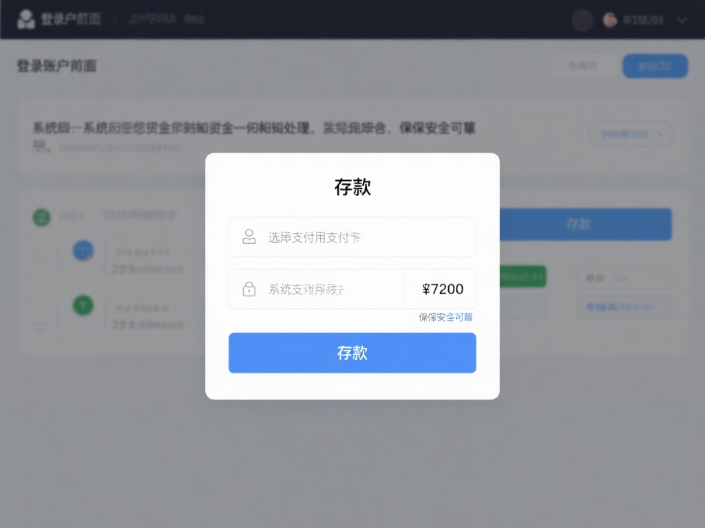 存款：登录账户后，点击“存款”，选择适合您的支付方